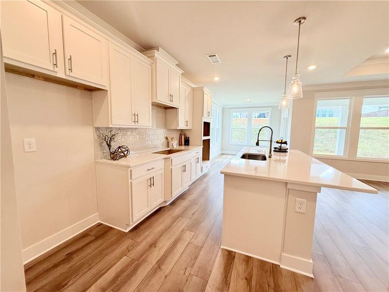 Furnished interior view inside a new home in Ponderosa Farms Reserve, Gainesville (Image 13).