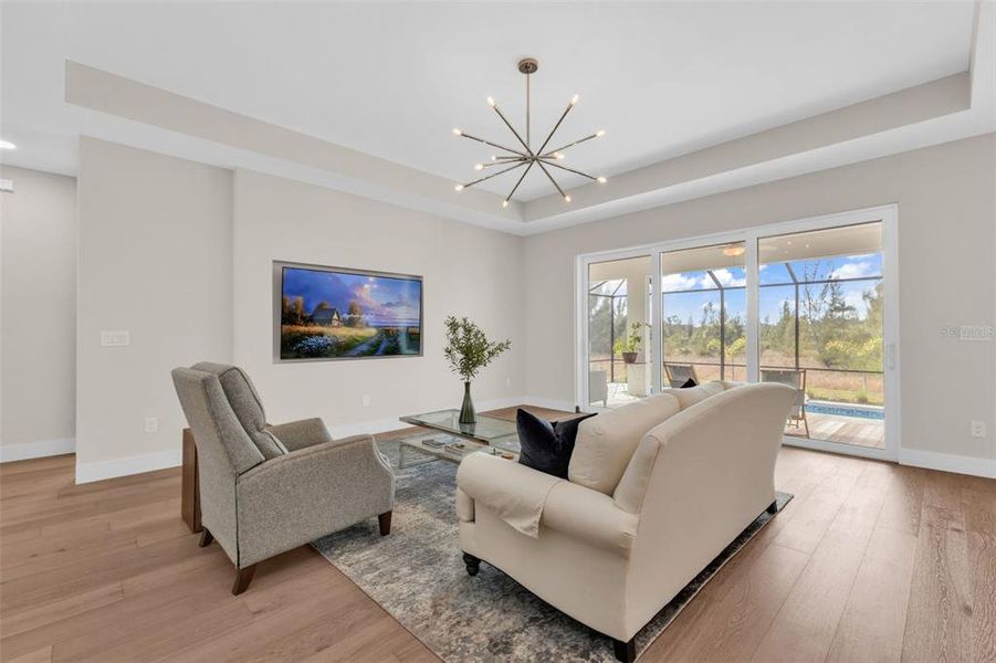 Furnished interior view inside a new home in , Port Charlotte (Image 14). Furnished interior view inside a new home in , Port Charlotte (Image 14).