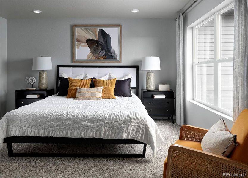 Furnished interior view inside a new home in , Aurora (Image 6).