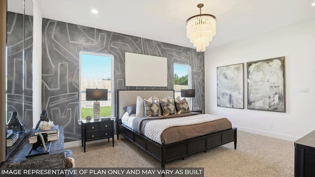 Furnished interior view inside a new home in Silverthorne, Conroe (Image 20). Furnished interior view inside a new home in Silverthorne, Conroe (Image 20).