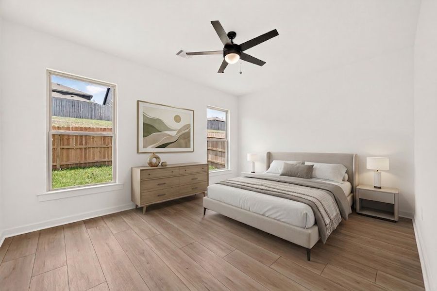 Furnished interior view inside a new home in Mostyn Springs, Magnolia (Image 7).