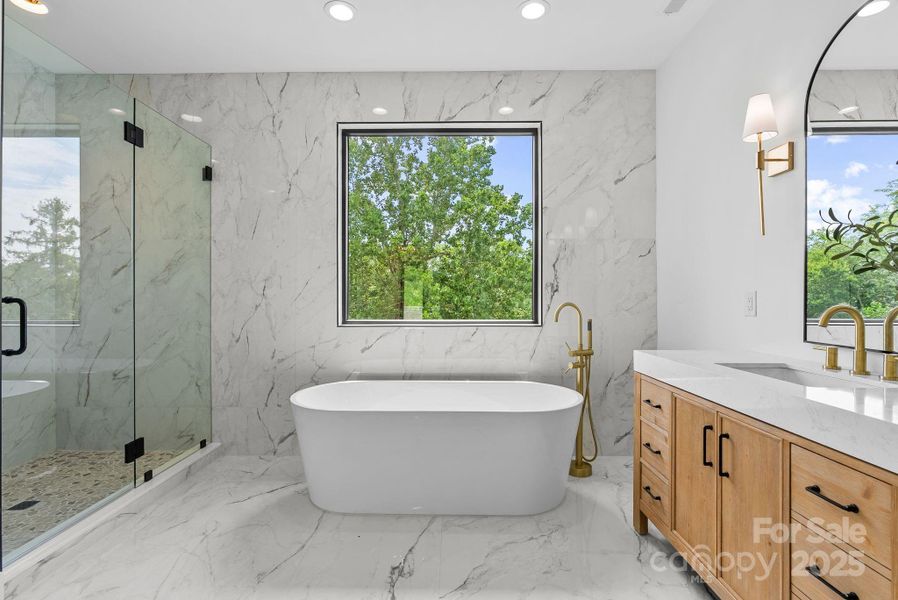 Furnished interior view inside a new home in , Mills River (Image 15).