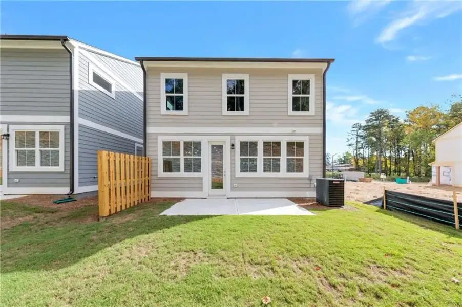 Exterior details and patio area of a home in , Marietta (Image 3).