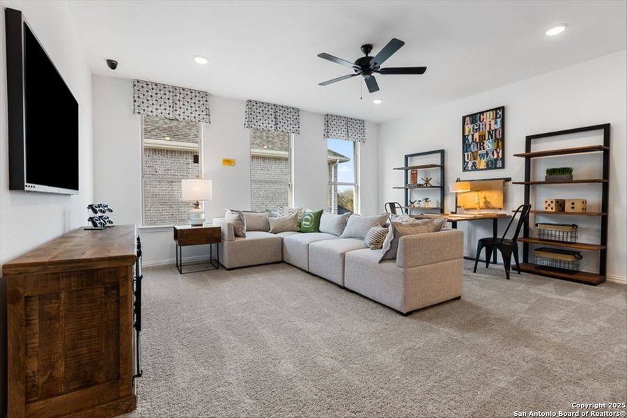 Furnished interior view inside a new home in Vista Ridge, Live Oak (Image 14).