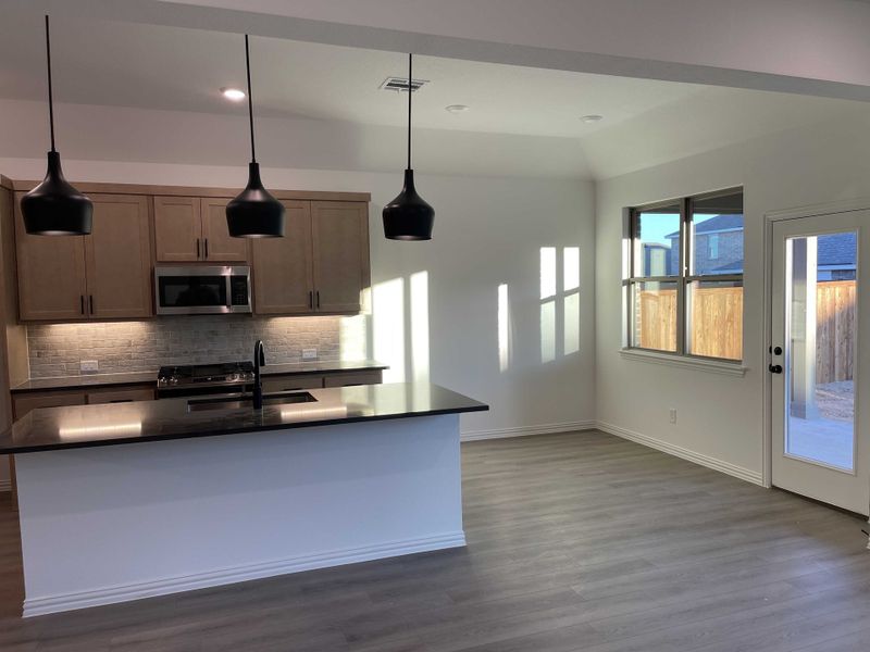 Open Kitchen-Dining Room Construction Progress