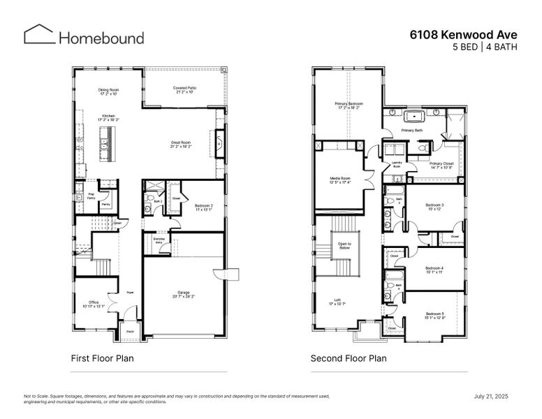 2D floor plan layout of this home in , Dallas, TX (Image 2). 2D floor plan layout of this home in , Dallas, TX (Image 2).
