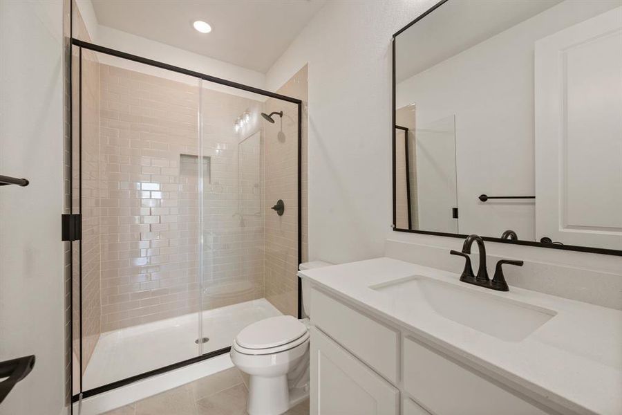 Furnished interior view inside a new home in Rolling Creek Ranch, Aledo (Image 11). Furnished interior view inside a new home in Rolling Creek Ranch, Aledo (Image 11).