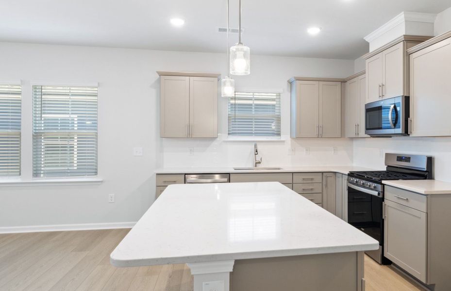 Kitchen with Large Island