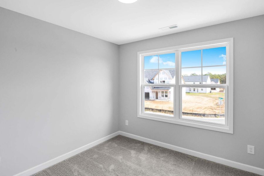 Representative unfurnished interior of a home built from the Springfield by Caviness & Cates Communities in Sutherland Station at Olde Liberty, Franklinton (Image 102). Representative unfurnished interior of a home built from the Springfield by Caviness & Cates Communities in Sutherland Station at Olde Liberty, Franklinton (Image 102).