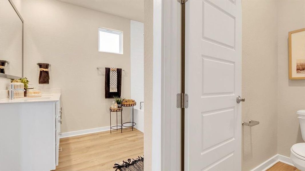 Furnished interior view inside a new home in The Preserve at Forum, Grand Prairie (Image 6). Furnished interior view inside a new home in The Preserve at Forum, Grand Prairie (Image 6).