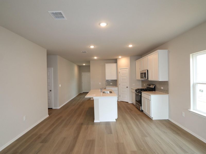 Furnished interior view inside a new home in Cascades at Onion Creek, Austin (Image 7).