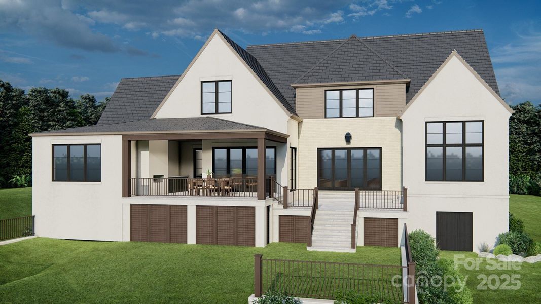 Front exterior of a new home in , Charlotte, NC, highlighting curb appeal (Image 8).