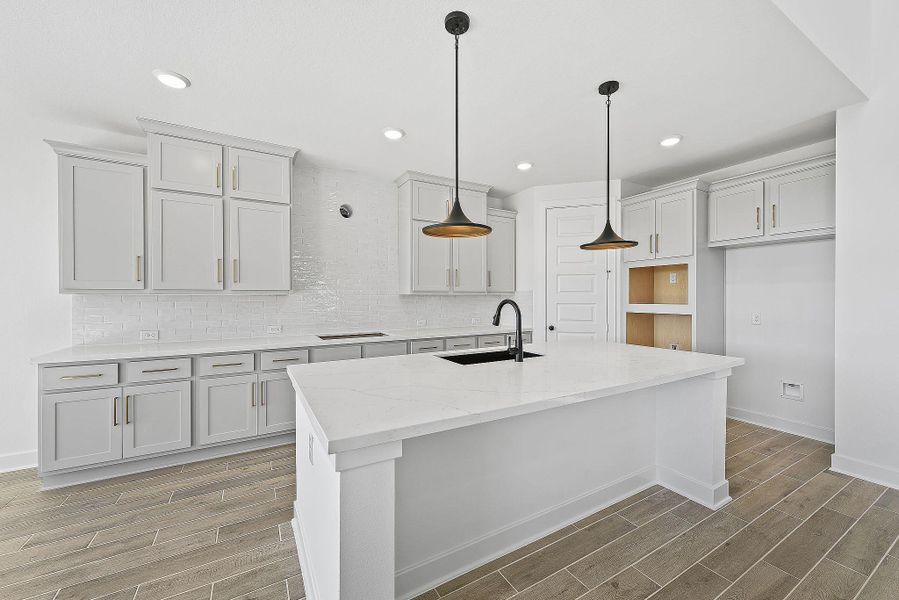 Representative furnished interior of a home built from the The Fairfax III by Westin Homes in The Trails, New Caney (Image 5).