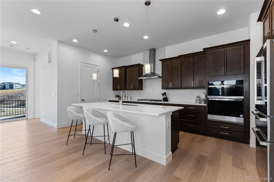 Furnished interior view inside a new home in , Castle Pines (Image 17). Furnished interior view inside a new home in , Castle Pines (Image 17).
