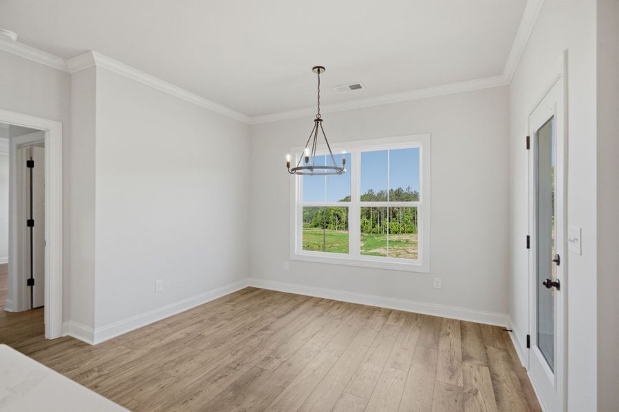Spacious, unfurnished interior of a new home in Cherokee Knoll, Williamston (Image 13).