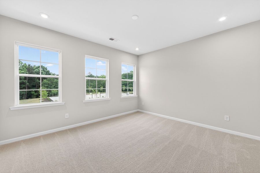 Spacious, unfurnished interior of a new home in Millstone, Cramerton (Image 29). Spacious, unfurnished interior of a new home in Millstone, Cramerton (Image 29).