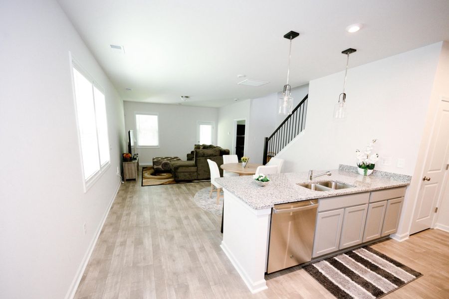 Furnished interior view inside a new home in , Lexington (Image 16). Furnished interior view inside a new home in , Lexington (Image 16).