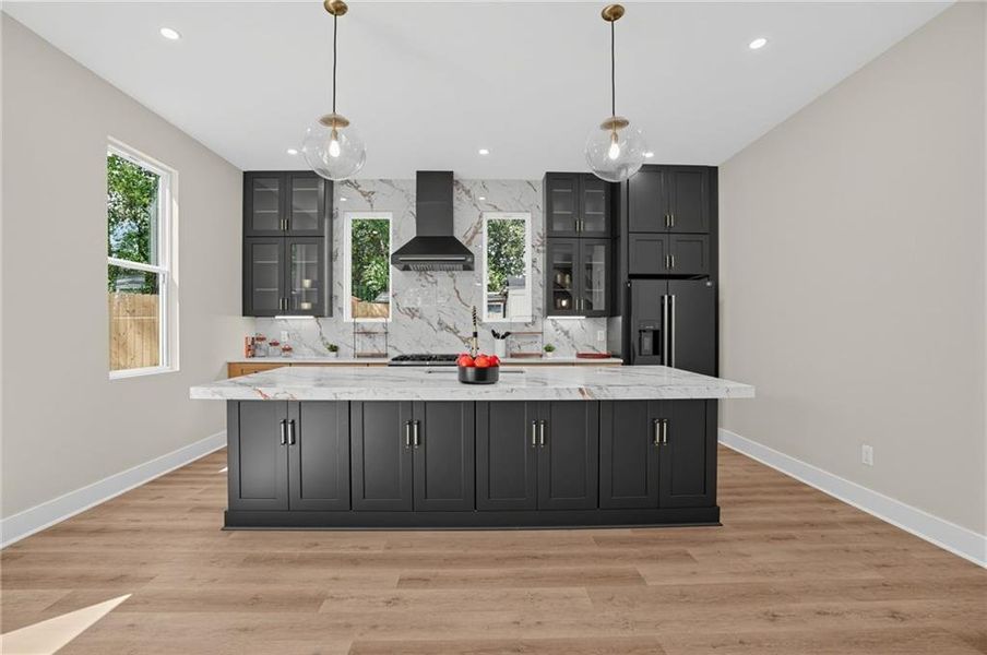 Furnished interior view inside a new home in , Atlanta (Image 16).