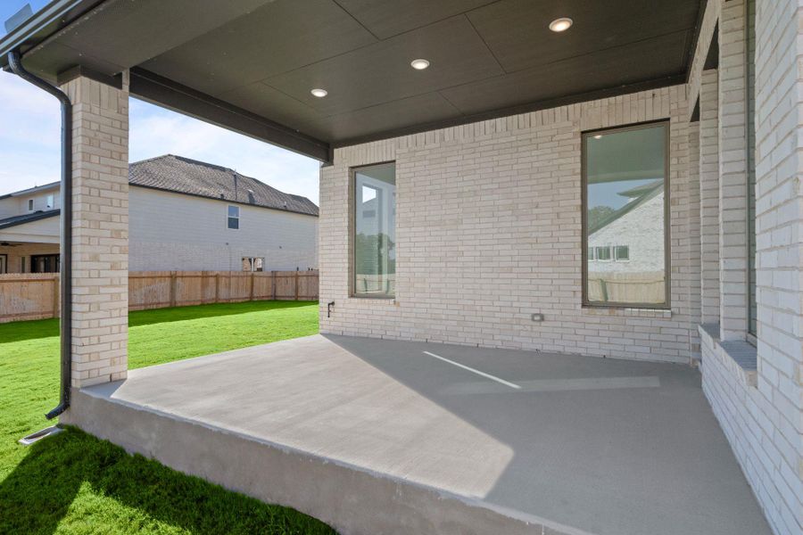 Rear Covered Patio Rear Covered Patio