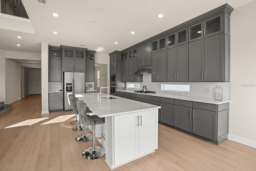 Furnished interior view inside a new home in , Orlando (Image 6).