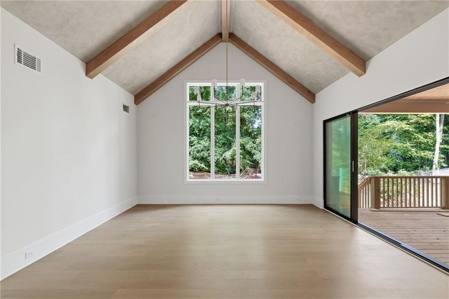 Spacious, unfurnished interior of a new home in , Atlanta (Image 25). Spacious, unfurnished interior of a new home in , Atlanta (Image 25).