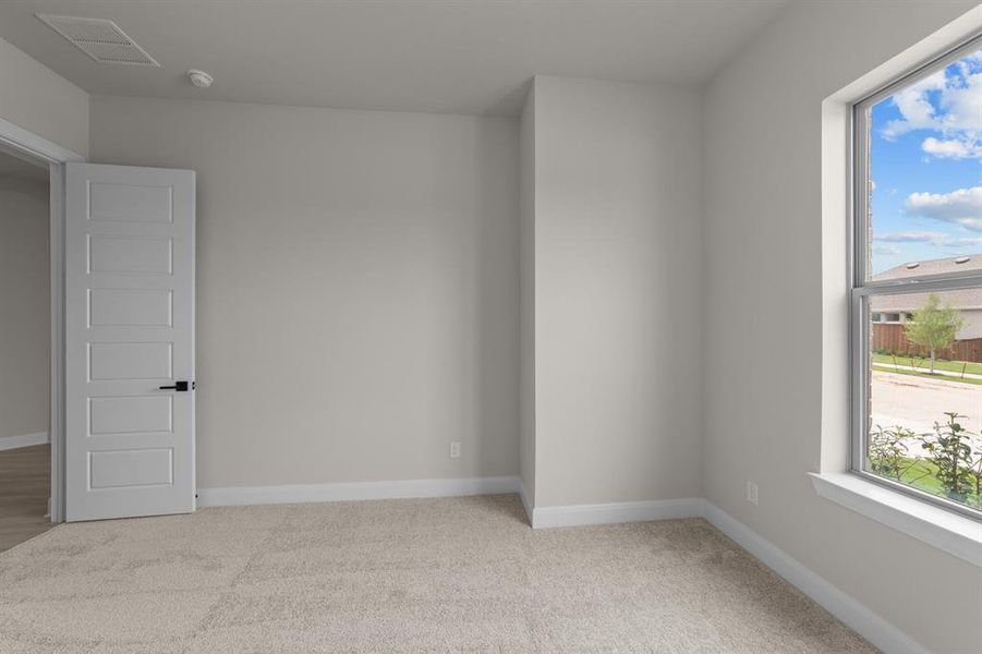 Spacious, unfurnished interior of a new home in South Pointe  Cottage Series, Mansfield (Image 18).