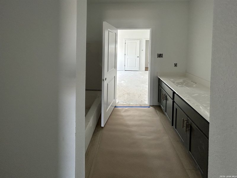 In-progress construction of a new home in Hennersby Hollow, San Antonio, TX (Image 24).