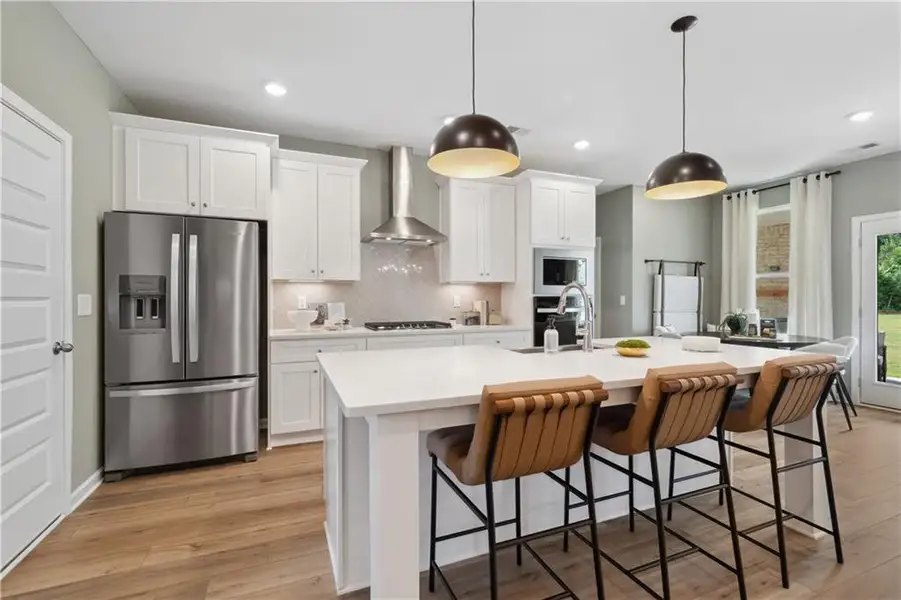 Furnished interior view inside a new home in Westwind Estates, Hampton (Image 18).