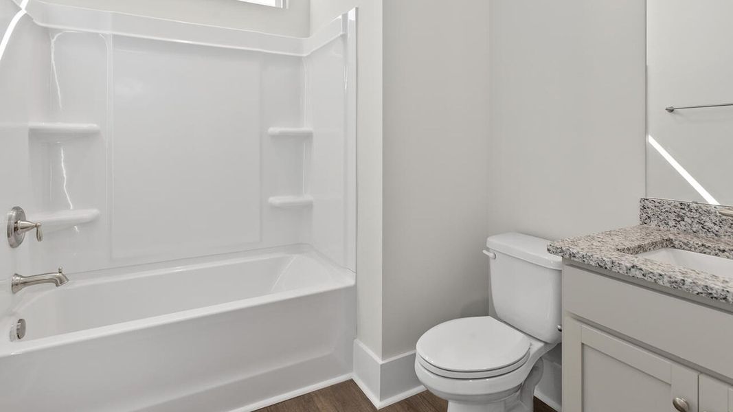 Furnished interior view inside a new home in Grayson Park, Leland (Image 11).