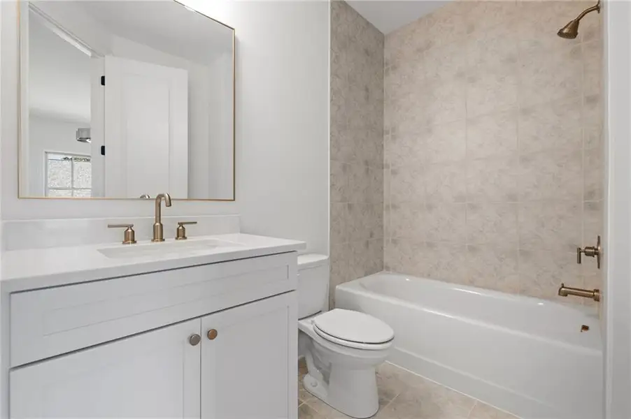 Furnished interior view inside a new home in , Suwanee (Image 18).