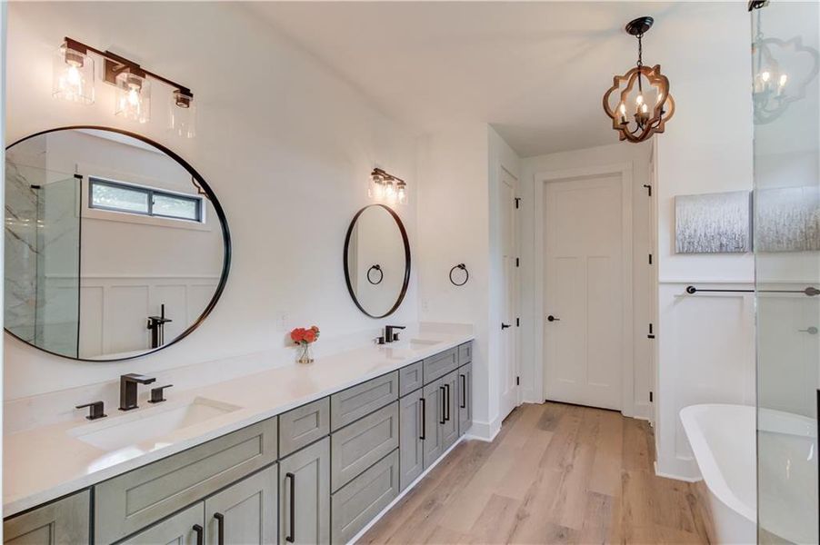 Furnished interior view inside a new home in , Jefferson (Image 16).