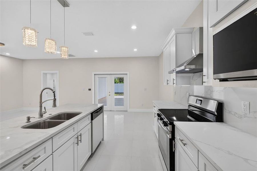 Furnished interior view inside a new home in , Lakeland (Image 19). Furnished interior view inside a new home in , Lakeland (Image 19).