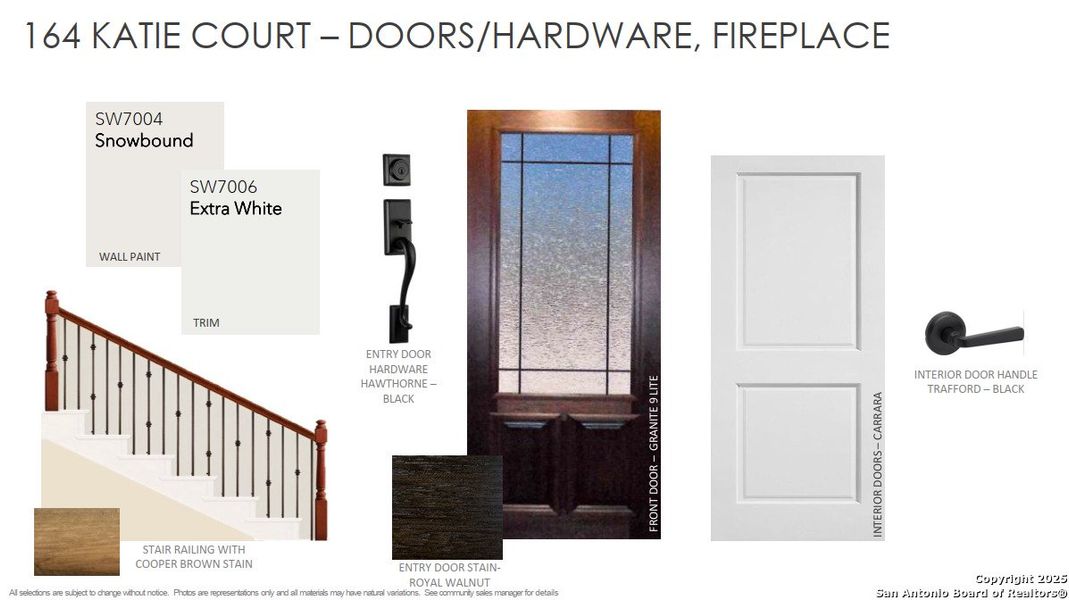 Sample of building materials used in homes in Megan's Landing 70's, Castroville (Image 4).