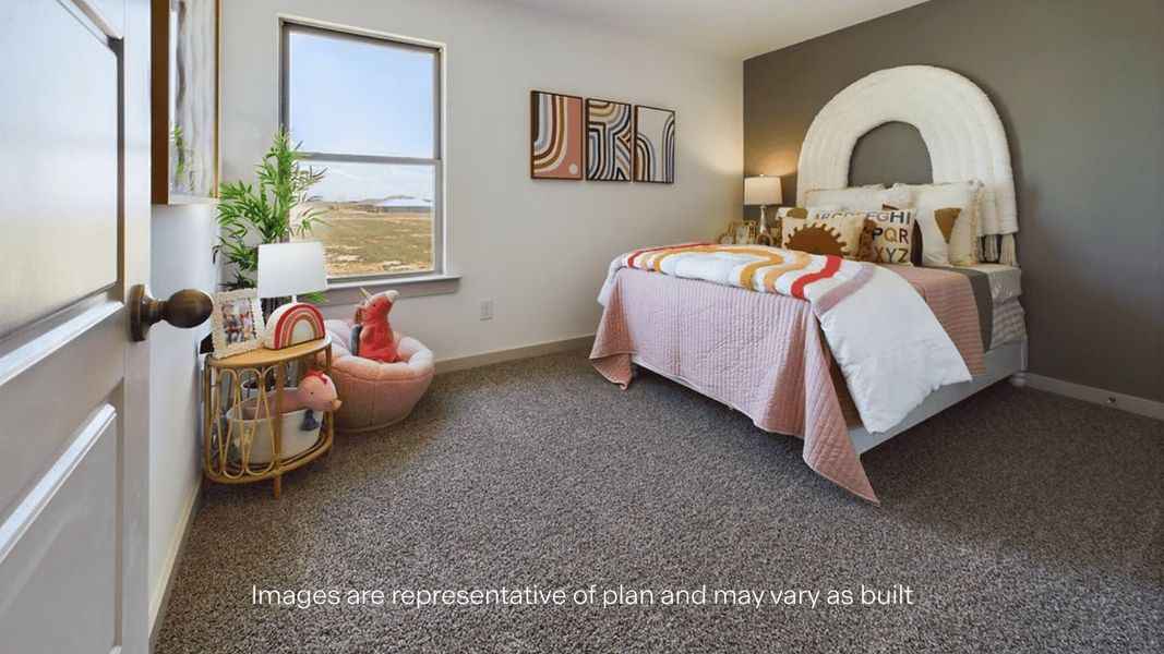 Furnished interior view inside a new home in Overlook West, Wolfforth (Image 23).
