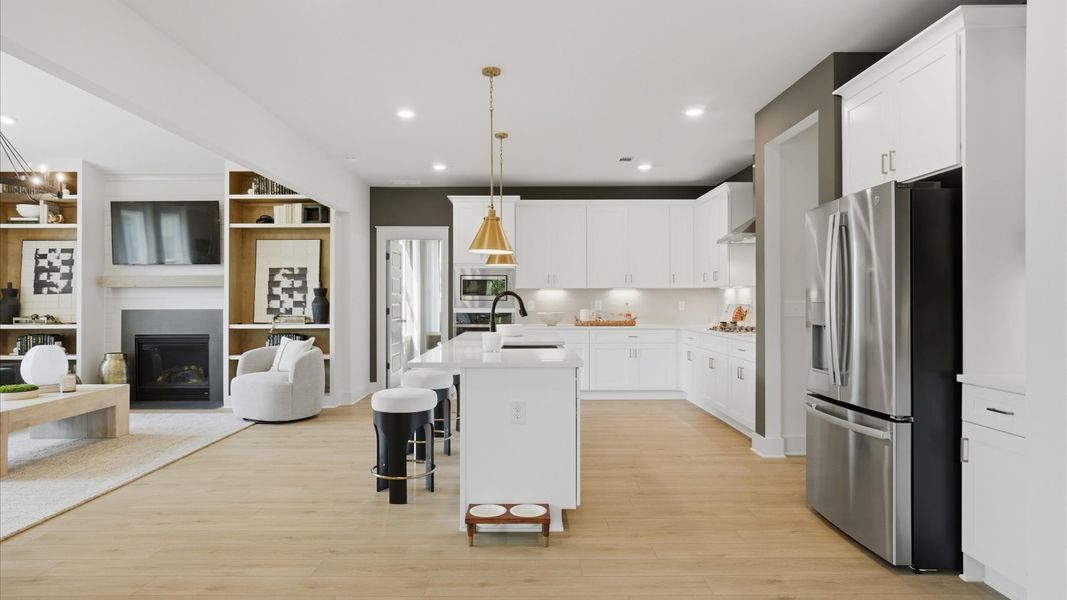 Representative furnished interior of a home built from the Stonefield by DRB Homes in Northcroft, Loganville (Image 17).
