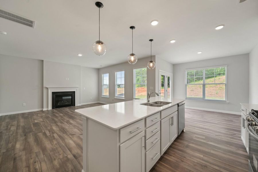 Furnished interior view inside a new home in Chandler Ridge, McLeansville (Image 9).