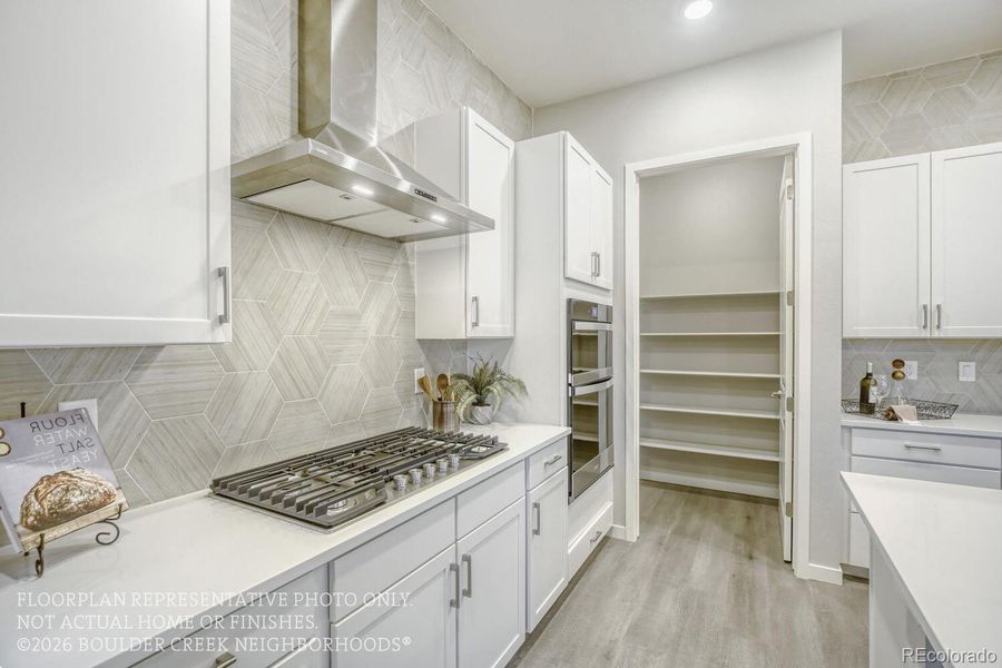 Furnished interior view inside a new home in , Fort Collins (Image 38).