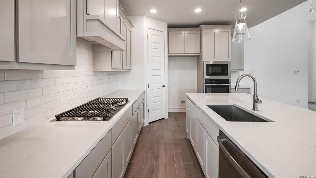Furnished interior view inside a new home in Legacy at Lake Dunlap, New Braunfels (Image 10).