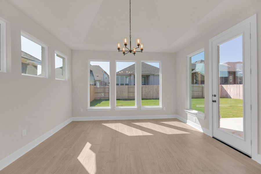 Spacious, unfurnished interior of a new home in Flora, Hutto (Image 34).