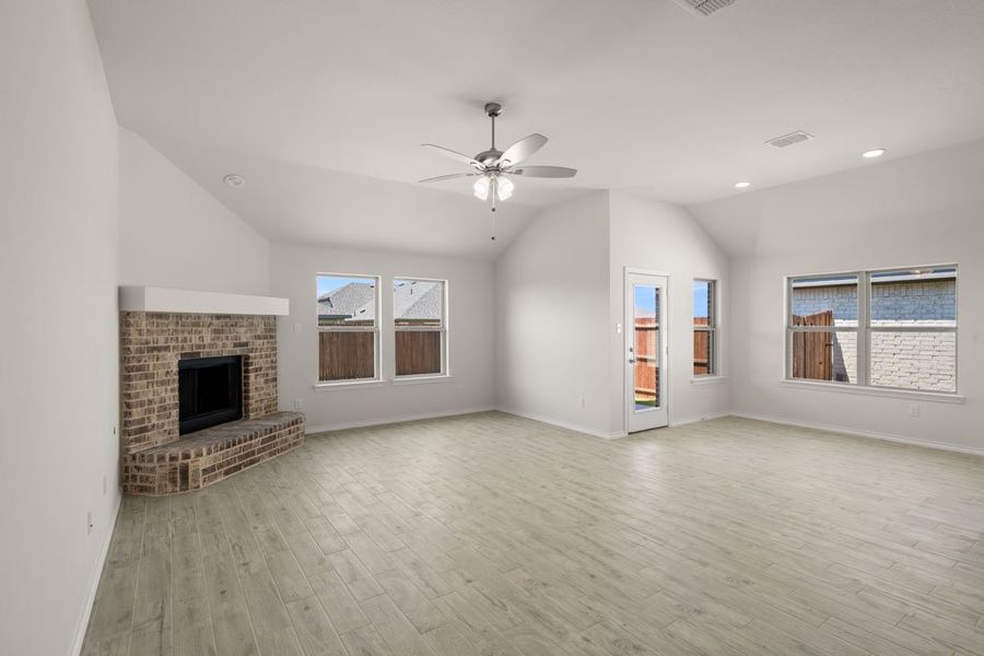 Representative exterior photo of a completed home built from the Cheyenne by Impression Homes in Baker Farms, Cleburne, TX (Image 7).