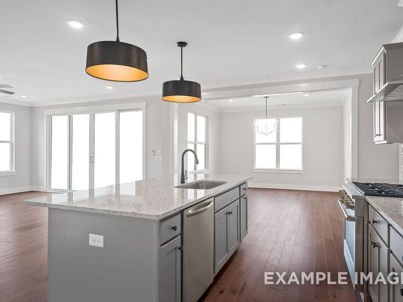 Representative furnished interior of a home built from the The Hathaway by Davidson Homes LLC in Shelton Square, Murfreesboro (Image 9).