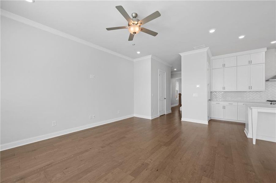 Spacious, unfurnished interior of a new home in Palisades Single Family, Cumming (Image 39).