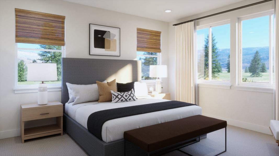 Representative furnished interior of a home built from the 1 by Trumark Homes in Independence, Elizabeth (Image 9).