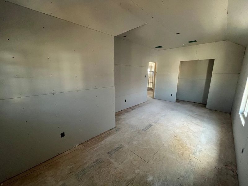 In-progress construction of a new home in Lariat, Liberty Hill, TX (Image 23).