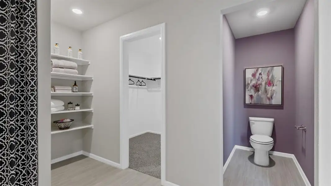 Furnished interior view inside a new home in Townes Landing, Fort Worth (Image 23).