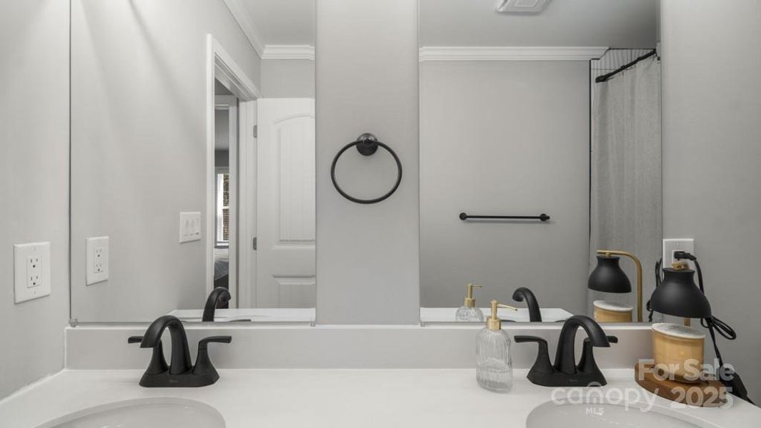 Furnished interior view inside a new home in , Kernersville (Image 9).