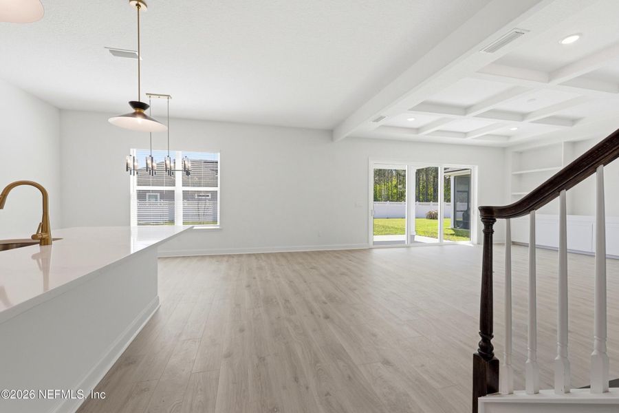 Spacious, unfurnished interior of a new home in Silver Landing At Silverleaf, St. Augustine (Image 44).