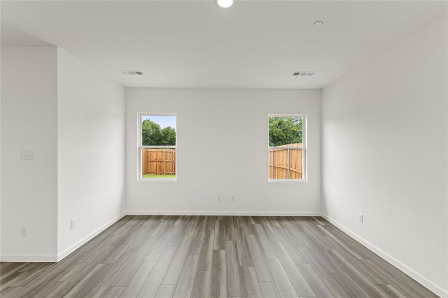 Spacious, unfurnished interior of a new home in Coyote Meadows, Anna (Image 18). Spacious, unfurnished interior of a new home in Coyote Meadows, Anna (Image 18).