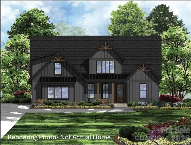 Exterior rendering of this home design in , Gastonia, NC (Image 1). Exterior rendering of this home design in , Gastonia, NC (Image 1).