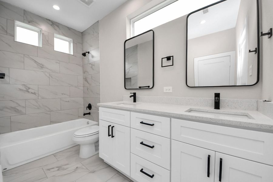 Furnished interior view inside a new home in , Houston (Image 5). Furnished interior view inside a new home in , Houston (Image 5).